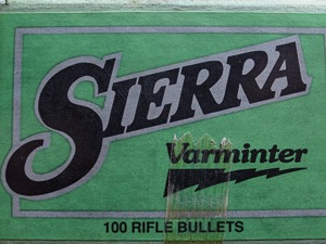 sierra varminter bullets box photo